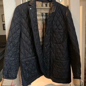 Burberry Men’s Diamond Quilted Jacket
